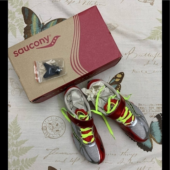 Saucony spitfire 2 men’s running shoes - Picture 1 of 8
